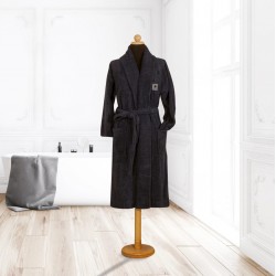 GREENWICH POLO CLUB 3204 Μπουρνούζι BLACK